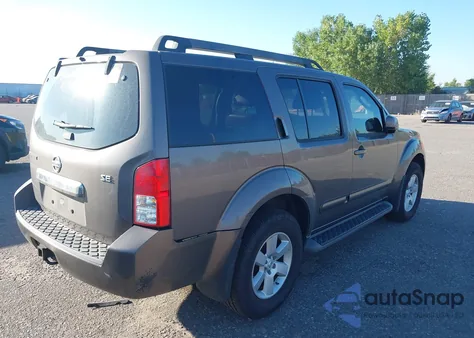 2008 Nissan Pathfinder Se from USA, damaged, VIN 5N1AR18B78C637172